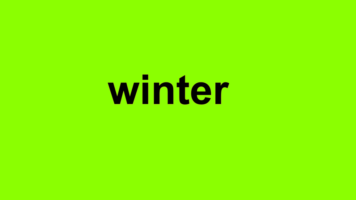 Winter is Brat